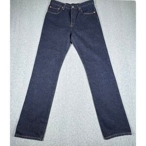 Levi's Premium 501 Jeans Men's 30x32 Blue Denim Straight Leg Cotton